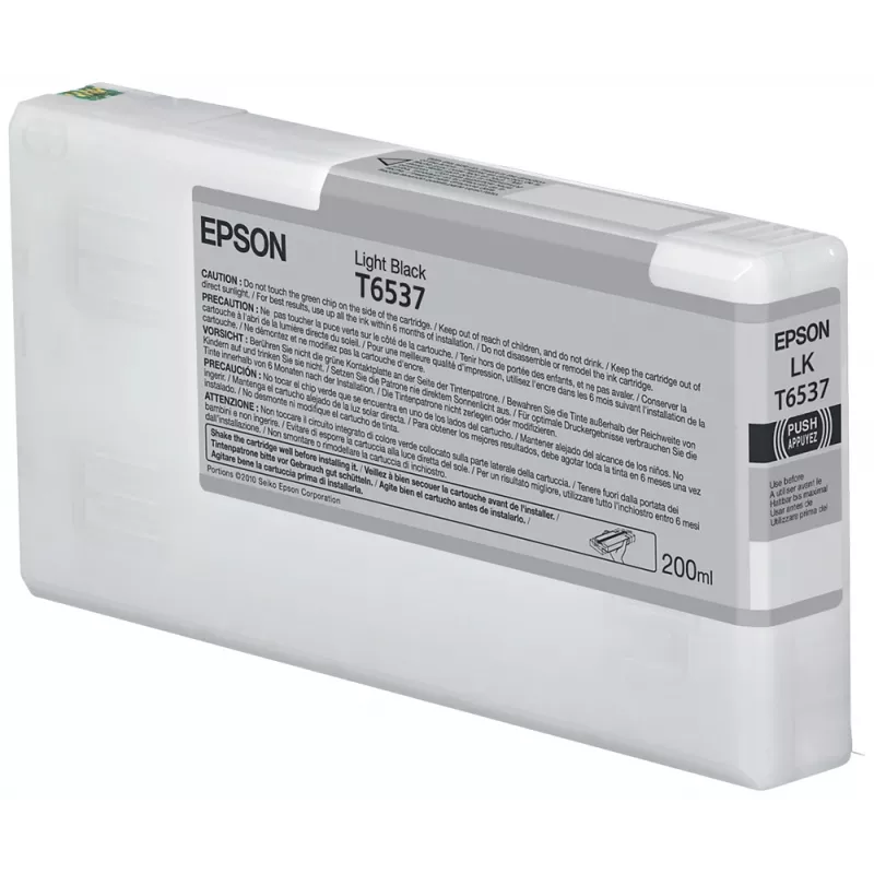 Epson T653700 UltraChrome HDR Photo Black rašalo kasetė (200 ml, 1 vnt.)