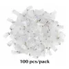 Equip Cat6 RJ45 UTP Nesuktių laidų jungčių rinkinys (100 vnt.) – permatomas