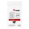 Equip USB-C Keystone Movą, USB 3.2 Gen 2, USB-C Moteriška į Moterišką, Juoda