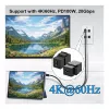 Equip USB-C Keystone Movą, USB 3.2 Gen 2, USB-C Moteriška į Moterišką, Juoda