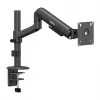 Ergo Office ER-691 B Dujinės spyruoklės monitoriaus laikiklis 17-32 inch ekranams, 1-10 kg, matinė juoda, VESA 75/100