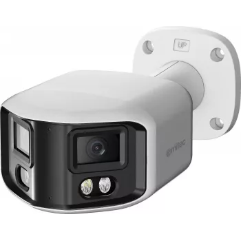 Ernitec Deimos Ultra 8MP Bullet IP kamera su 180° panoraminiu objektyvu, IR ir baltos šviesos naktiniu matymu, PoE, IP66, NDAA (0070-08130)