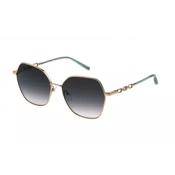 ESCADA moteriški akiniai nuo saulės SESD94-5608FE Butterfly Havana Brown 56/17/140 mm
