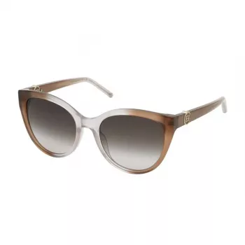 ESCADA Moteriški Akiniai Nuo Saulės SESD87-550AE3 Tamsiai Havana Rudi Gradient 55mm