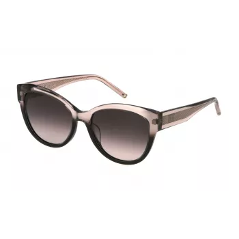 ESCADA Moteriški Akiniai nuo Saulės SESD99550D78 Tamsiai Havana Rudi Gradientiniai 55mm