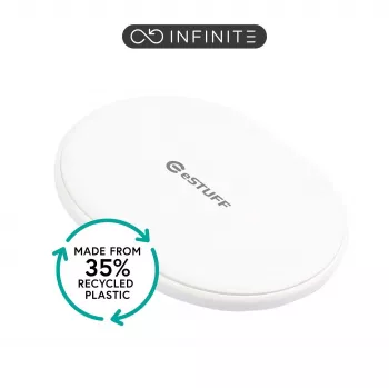 ESTUFF INFINITE (GRS) belaidžiai ausinių su ausinėmis, triukšmo slopinimu ir USB-C įkrovimu