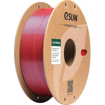 eSUN ePLA-Silk Magic 1,75mm juodai raudonas 1kg 3D spausdintuvo filamentas EPLA-SILKMAGIC-P175BR1