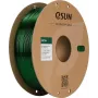 ESUN PETG+ 1.75mm permatomas žalias 1kg popierinė ritė 3D spausdintuvo kaitinamoji medžiaga PETG+175T-G1P1