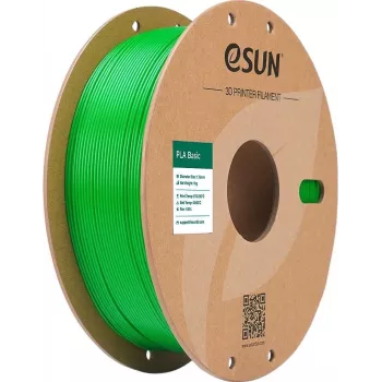 eSUN PLA Basic 1,75mm žalias 1kg 3D spausdintuvo kaitinamoji medžiaga PLA-BASIC175G1P1
