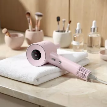ETA Fenité Pastels Plaukų džiovintuvas 1600 W joninis šviesiai rožinis su difuzoriumi