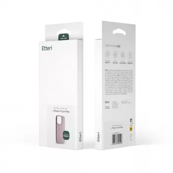ETTERI Silicone Mag Case, skirta iPhone 16 Pro 6,3 colio, šviesiai rožinė