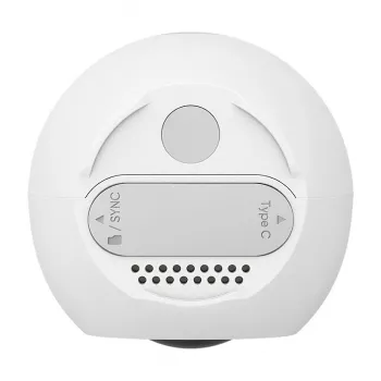 Eufy eufyCam C35 4K belaidė apsaugos kamera su saulės baterija, spalvotu naktiniu matymu, IP67, 8x priartinimu, 100dB sirena, balta