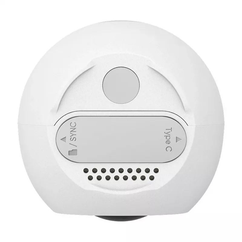 Eufy eufyCam C35 4K belaidė apsaugos kamera su saulės baterija, spalvotu naktiniu matymu, IP67, 8x priartinimu, 100dB sirena, balta