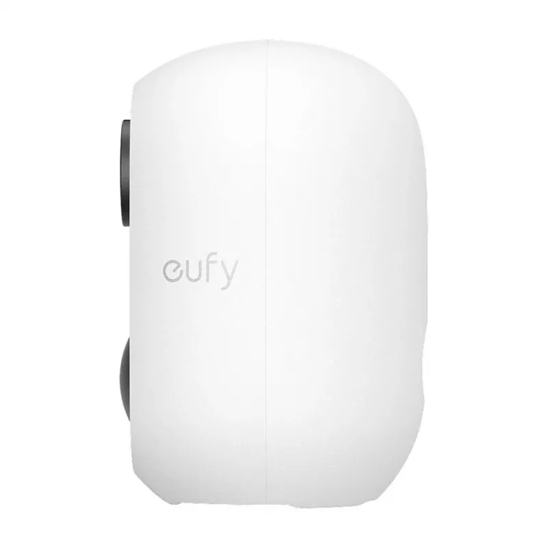 Eufy eufyCam C35 4K belaidė apsaugos kamera su saulės baterija, spalvotu naktiniu matymu, IP67, 8x priartinimu, 100dB sirena, balta