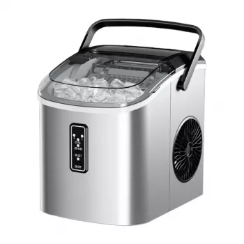 EUHOMY IM08 ledo gaminimo aparatas, 1.2 L, 12 kg (sidabrinis)