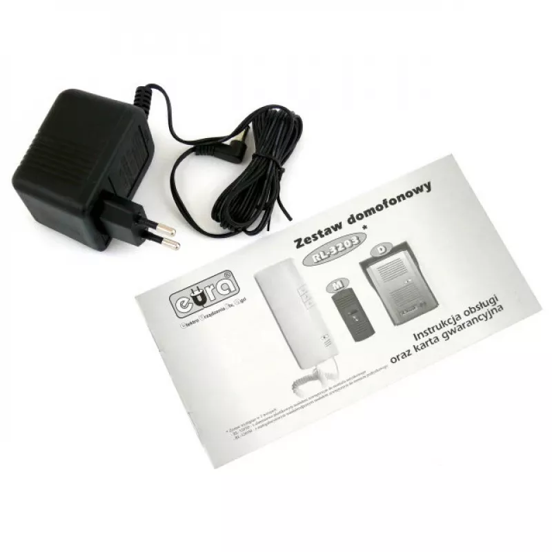 EURA ADP-42A3 (RL-3203M) 7 colių TFT LCD vaizdo domofono komplektas - baltas