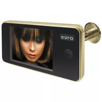 EURA VDP-01C1 ERIS Digital Door Viewer 3,2 inch LCD Gold