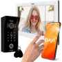 EURA VDP-99C5 vaizdo domofonas su 7 colių jutikliniu ekranu, WiFi, RFID, Tuya, baltas