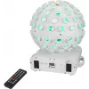 EUROLITE AKKU B-40 lazerinis spindulio efektas AIR baltas, 5x 8W RGBW LED, RG lazeris, baterija iki 11 val.