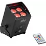 EUROLITE AKKU IP UP-4 Plus HCL Spot CRMX MK2 IP65 4x10W RGBWA/UV baterija 13,5 val.