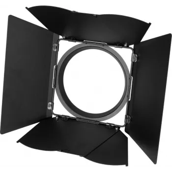 EUROLITE barn door (šviesos formuotojas) THA-120F MK2 prožektoriui, juodas 41602150