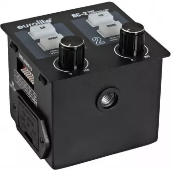 EUROLITE EC-2 DMX valdiklis 2 kanalų dūmų mašinoms, stroboskopams, blinderiams 70064579