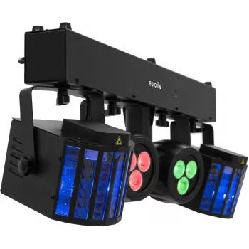 EUROLITE LED KLS-120 Laser FX II kompaktinis šviesos rinkinys 42109650