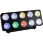 EUROLITE LED Pixel Matrix Panel 2x5 RGB/WW DMX scenos šviestuvas 10x12W 45°