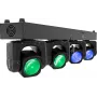 EUROLITE LED TMH Bar B240 Moving-Head Beam su 4x 60W RGBW, 2° spindulio kampu