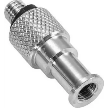EUROLITE Mini TV Spigot 16 mm Ø su M10 sriegiu, nerūdijančio plieno scenos aksesuaras