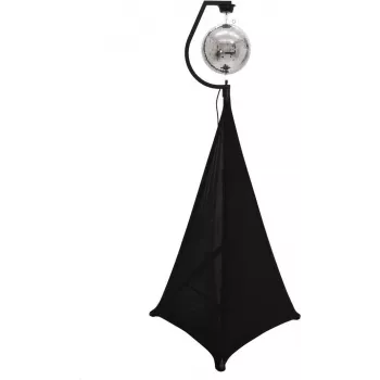 EUROLITE veidrodinis rutulys 50 cm su trikoju ir juoda uždanga 20000708