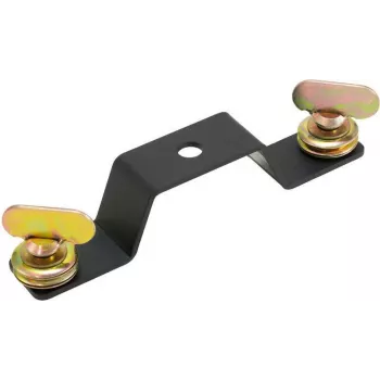EUROLITE Omega Bracket 71 mm laikiklis tvirtinimui prie santvarų ir stovų, juodas milteliniu būdu dažytas plienas, 2x M10 varžtai 51786590