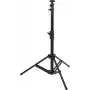 EUROLITE STV-150 Followspot stovas, juodas, maks. apkrova 35 kg, aukštis iki 135 cm