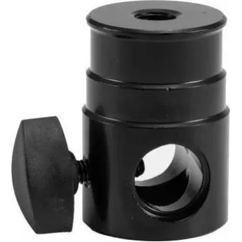 EUROLITE TV Spigot Adapter 16 mm su M10 sriegiu – tvirtas plieninis adapteris iki 15 kg
