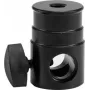 EUROLITE TV Spigot Adapter 16 mm su M10 sriegiu – tvirtas plieninis adapteris iki 15 kg