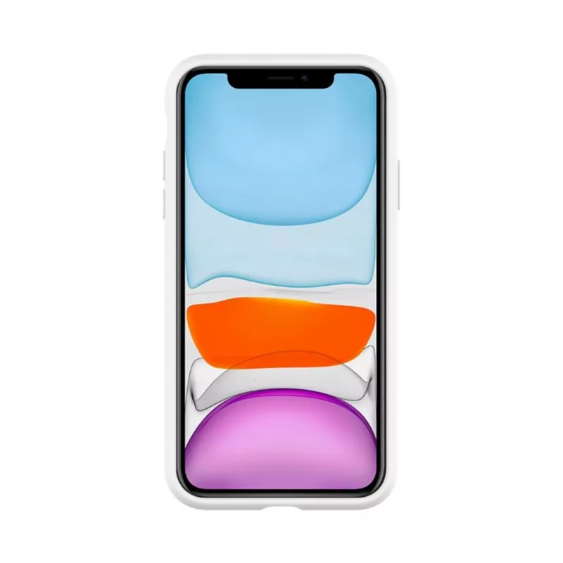 Evelatus Apple iPhone 11 Premium Soft Touch silikoninis dėklas baltas