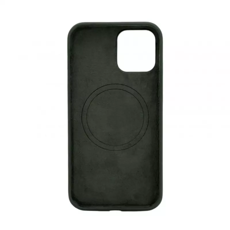 Evelatus Apple iPhone 14 Premium Magsafe Soft Touch Silicone Case tamsiai žalia