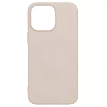 Evelatus Apple iPhone 14 Pro Max 6,7 colio Nano Silicone Dėklas Soft Touch TPU Smėlio spalvos