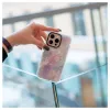 Evelatus Apple iPhone 15 Pro PC+TPU dėklas su MagSafe - Marmuro purpurinis