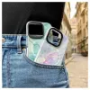 Evelatus Apple iPhone 15 Pro PC+TPU dėklas su MagSafe - Marmuro purpurinis