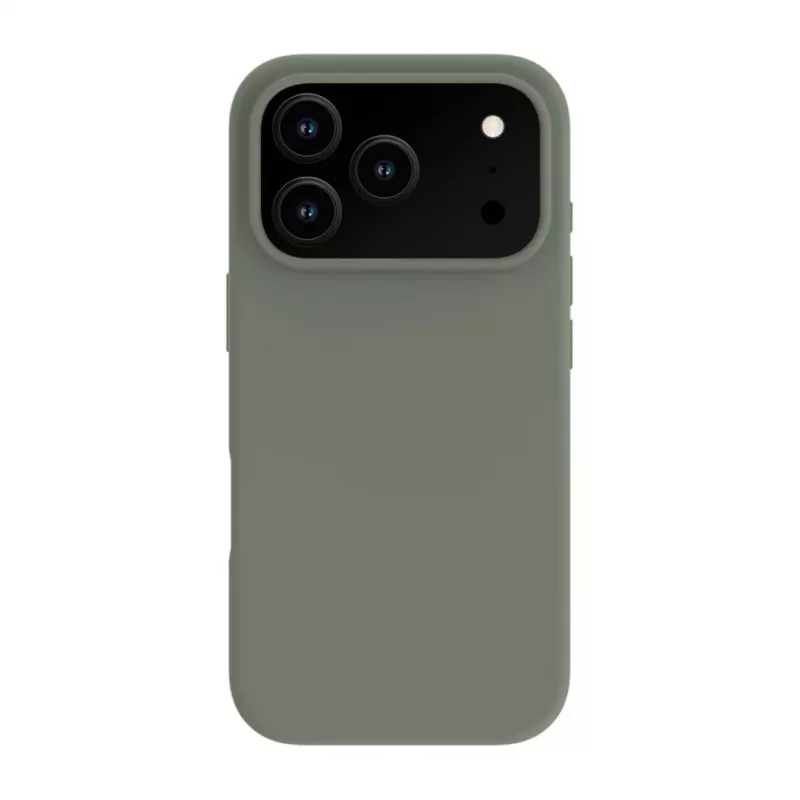 Evelatus Apple iPhone 18 Pro Max Premium MagSafe minkšto prisilietimo silikoninis dėklas tamsiai alyvuoginis