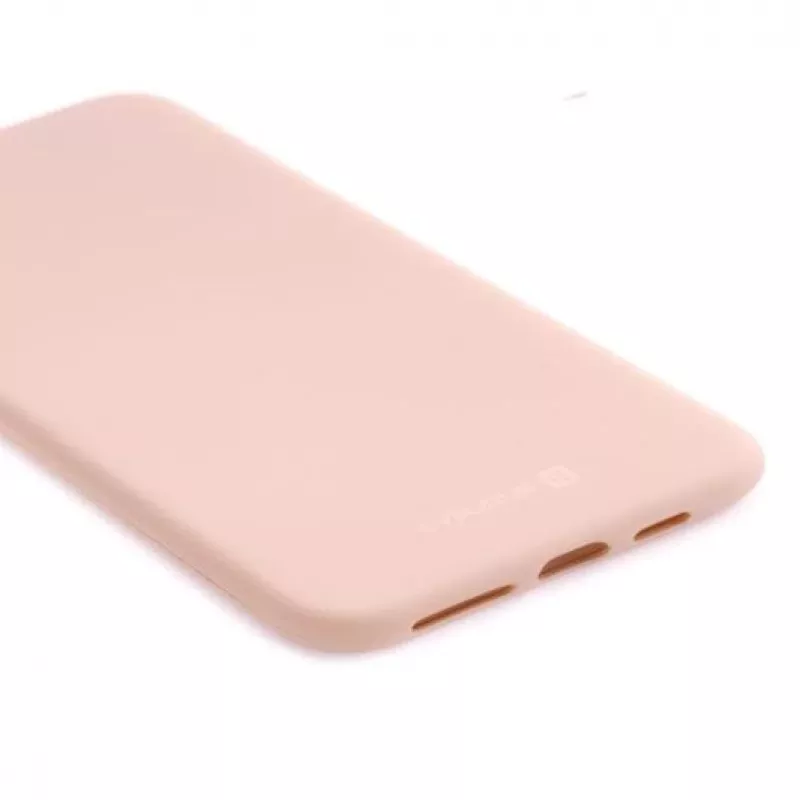 Evelatus Apple iPhone X Nano Silicone Case Soft Touch TPU Pink Sand