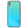 Evelatus Apple iPhone X/Xs Gradient Glass Case 6 Lagoon