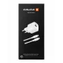 Evelatus FusionCharge sieninis įkroviklio rinkinys 20W maitinimo adapteris su 60W USB-C į Lightning silikoniniu kabeliu baltas