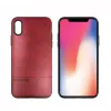 Evelatus Huawei P20 TPU Dėklas su Metaline Plokštele Magnetiniam Laikikliui Automobilyje Raudonas