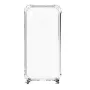 Evelatus Huawei Y7 2019 Silicone Transparent with Necklace TPU Strap Silver