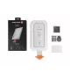 Evelatus iPhone 18 Pro Max Flip Glass Magic Easy Install Box ekrano apsauginis stiklas, juodas