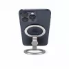 Evelatus Magnetic Phone Metal Ring Holder Sidabrinis