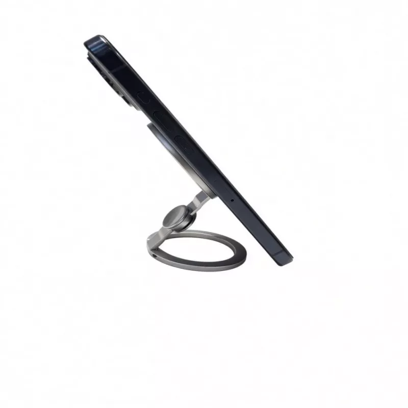Evelatus Magnetic Phone Metal Ring Holder Sidabrinis