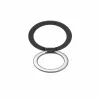Evelatus Magnetic Phone Metal Ring Holder Sidabrinis